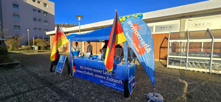 30.12.2025 – Infostand in Neustadt